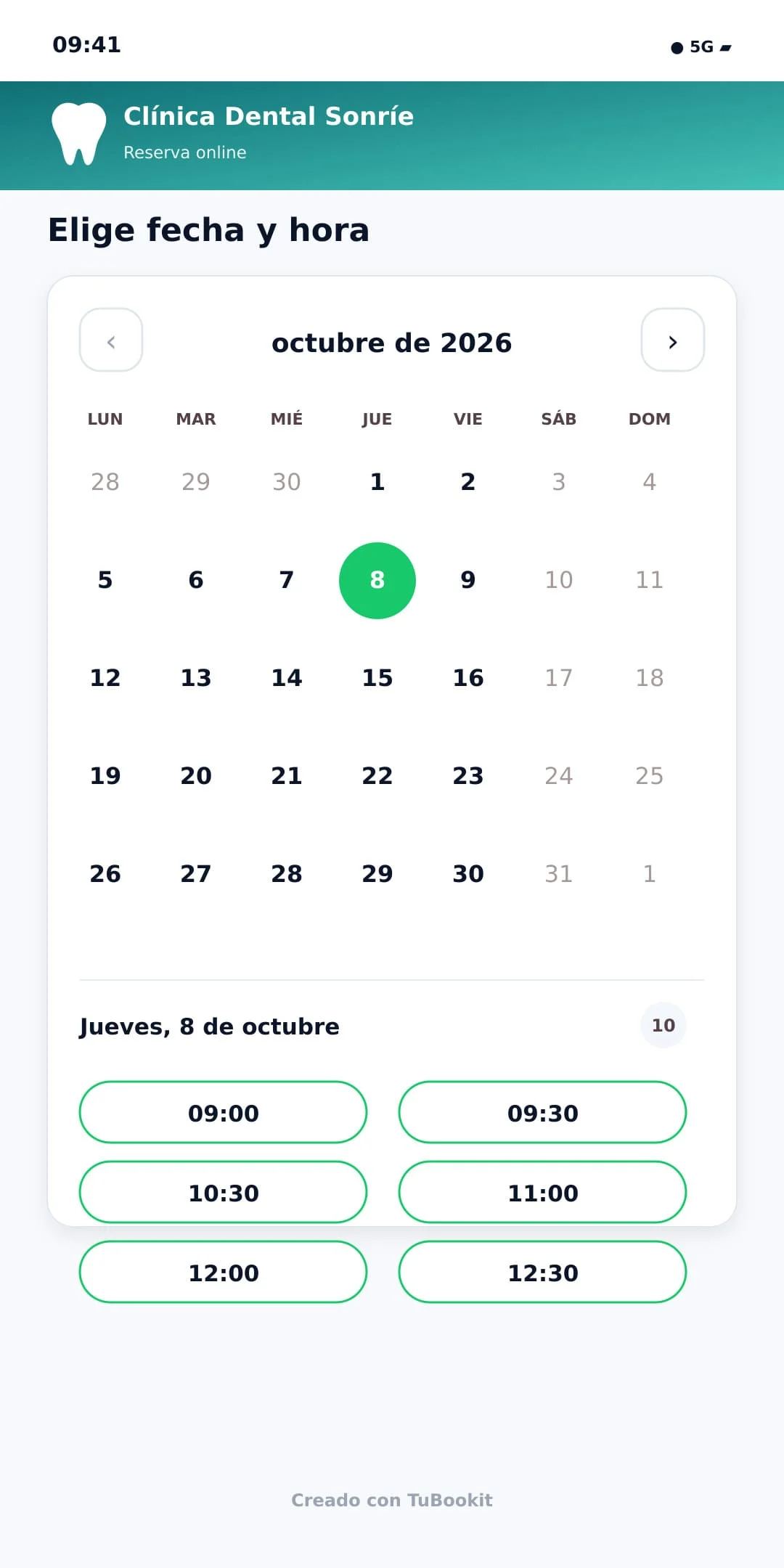 03-calendario-movil-clinica-dental