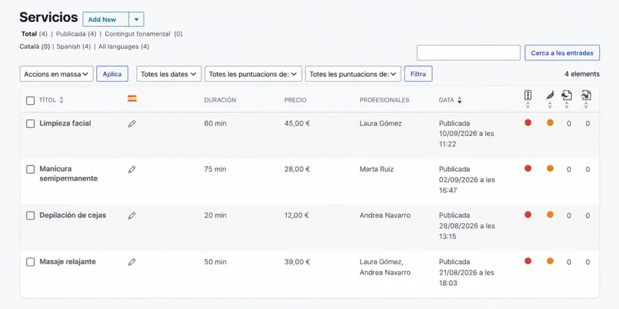 plataforma tubboki – servicios